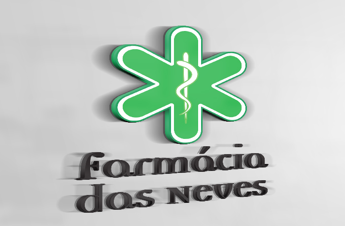 Logotipo Farmácia das Neves